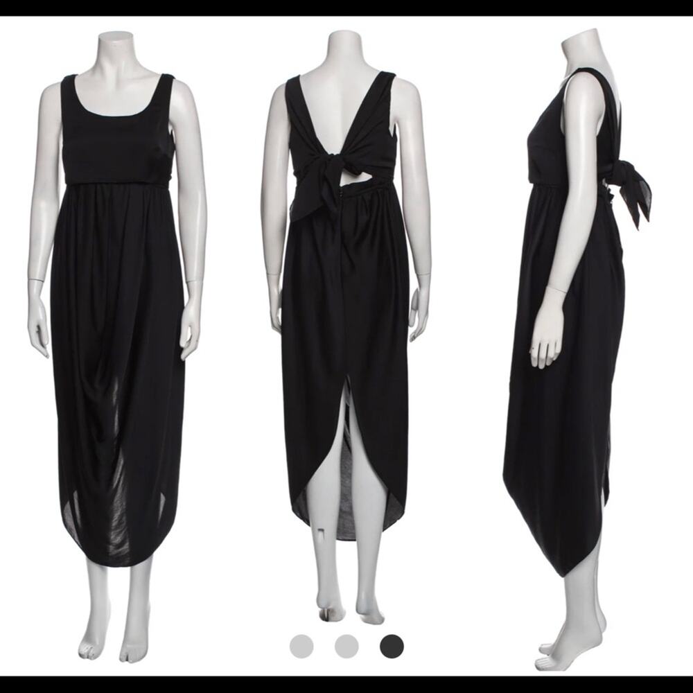 Carven designer black dress